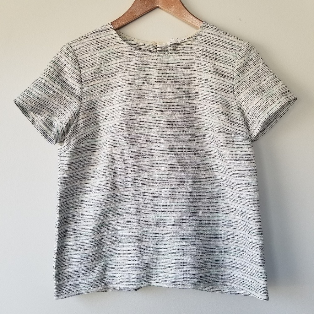 Club Monaco: Thinly striped shirt – M